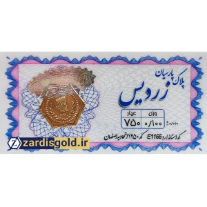 سکه پارسیان 100 سوت